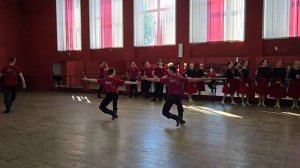 Репетиция балета Сибирского академического русского народного хора