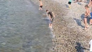 Пляж Небуг сегодня 5 июня 2025. Погода и море в Небуге сейчас. Туапсинский район. Краснодарский край