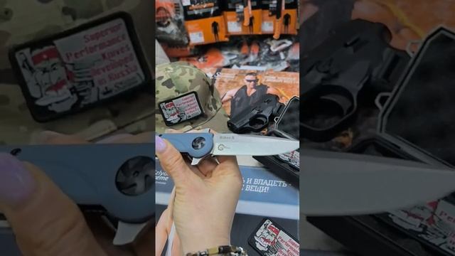 Складной нож Kizlyar Supreme Biker-X сталь D2 смотреть онлайн