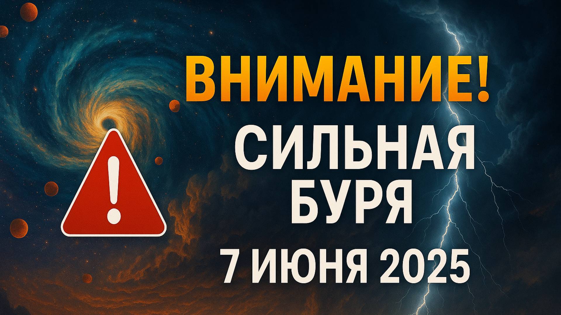 🚨 СРОЧНО! Обновлённый прогноз: СИЛЬНЕЙШАЯ МАГНИТНАЯ БУРЯ 7 июня 2025 — Будет ЖЕСТКО!