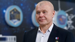 Герой России, лётчик-космонавт РФ Олег Новицкий ответил на вопросы журналистов