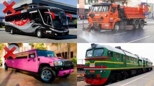 Городской транспорт для детей. Машинки для малышей