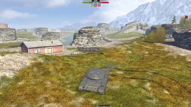 Бой на т-54обл, tanks blitz, wot blitz, wot, вот