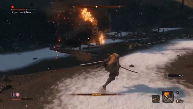 Босс Яростный Бык - Мечта Тореадора ➤ Sekiro Shadows Die Twice прохождение #7 | DemonSTRATOR Play