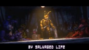 FNAF SONG "Salvaged Rage" (ANIMATED) На русском