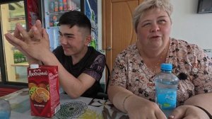 Ещё  один день нашей дороги.. Ночевали и завтракали в  Калмыкии.