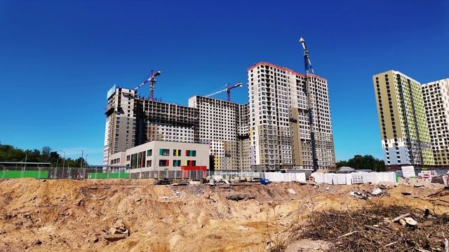 ЖК «Ильинойс» — съёмка с воздуха май 2025