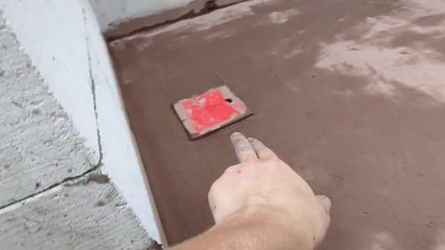 Баня в стиле БАРН, стяжка, укладка мозаики и плитки!