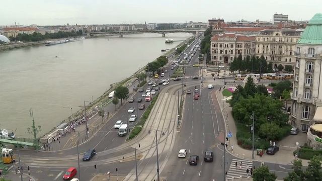Вид со смотровой Будапешт