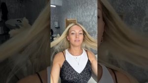 Хвост на парике, системе волос, легко#волосы #hair #hairstyle #