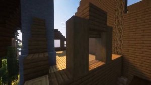 Деревянный коттедж в Майнкрафт | Туториал по постройк?