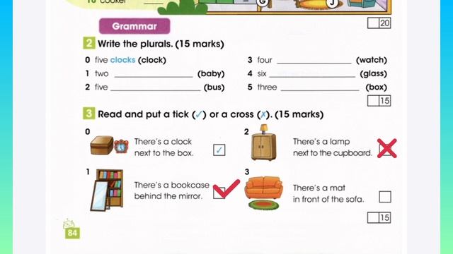 Ағылшын тілі 83, 84, 85 бет English Language grade 3 Activity book Module 7 page 83,