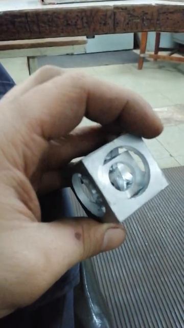 Кубик в кубике на токарном станке смотреть онлайн