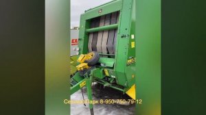 Для Соломы | John Deere 580 | ремённый пресс подборщик
