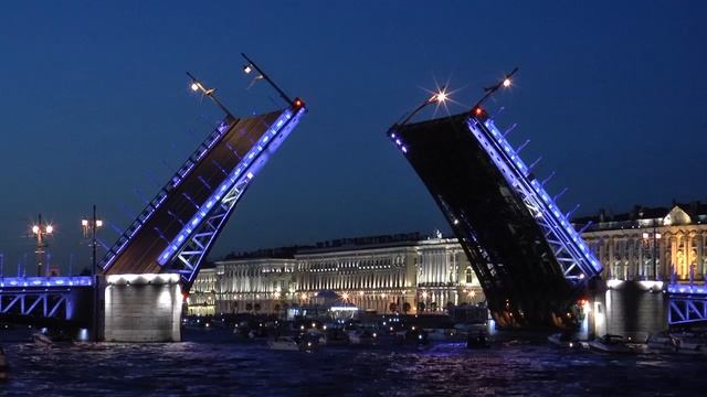 Ночной Санкт-Петербург