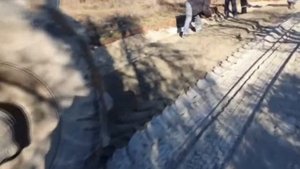 Cтабилизации грунтовой дороги по технологии ANT