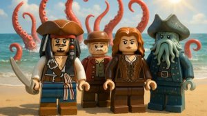 Lego Pirates of the Caribbean - Полное прохождение Часть 8. Сундук мертвеца!