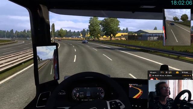 Euro Truck Simulator 2 - Новый Патч 1.50 - Смотрим изменения - Руль Lo смотреть онлайн