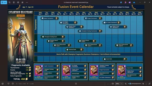 Календарь слияния Лисантир Искоренитель | кто будет д? смотреть онлайн