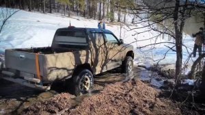 Уаз Патриот, Tianye Admiral и Нива Шевроле в поисках мартовск