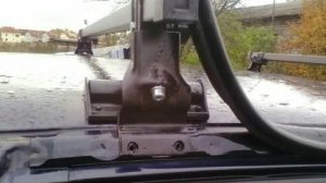 Как установить багажник на крышу Лада калина