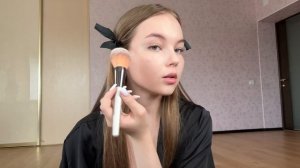 туториал на мой чистый макияж 🤍