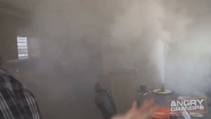 В жратву злому деду бросили гранату