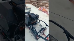 Снегоуборочный отвал на мотособаку IKUDZO