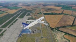 X Plane 12 МС21 Первый полет, работа механизации