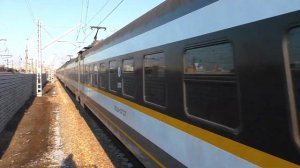 Электропоезд ЭП2ДМ-0272 сообщением "Румянцево - Тула 1 Ку?