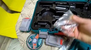 Распаковка — Аккумуляторная дрель-шуруповерт TOTAL TIDLI20