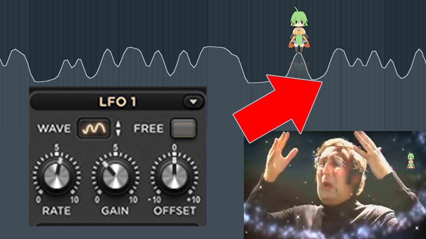 Экспорт сложных LFO волн в клип автоматизации и их корректировка в FL Studio