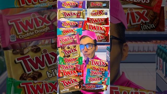 А ты знал сколько на самом деле вкусов у twix? #funny #twix смотреть онлайн