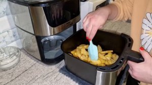 Первый раз готовлю картофель в аэрогриле