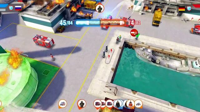 Пожар в хранилище! — Storage depots on fire! — EMERGENCY HQ—1vs1 смотреть онлайн