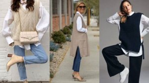 МОДНЫЕ ЖИЛЕТЫ И ЖИЛЕТКИ С ЧЕМ НОСИТЬ И СОЧЕТАТЬ❤️ИДЕ?