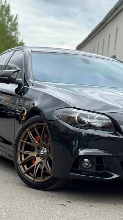 BMW 5 серии в кузове F10 - занижение на 3 см