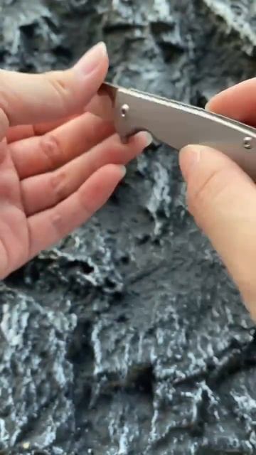 Нож Флиппер #D2 #edc Flipper knife Ссылка в комментариях/Product link смотреть онлайн