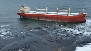 Китай поможет снять с мели застрявший у берегов Сахалина сухогруз