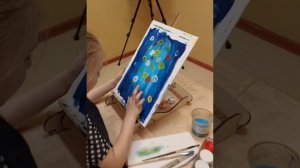 Cosmo Сад в д.Голубое. Кружок рисования "Весёлая кисточка ".
