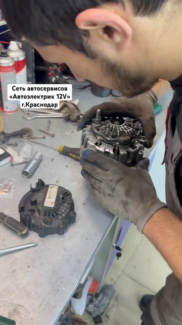 13 февраля 2024. г.Краснодар. Ремонт генератора Мерседес ? смотреть онлайн