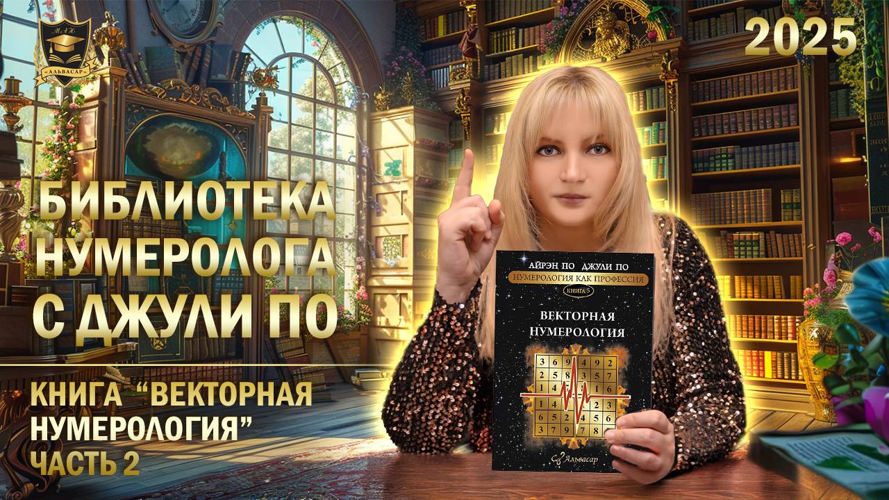 Библиотека нумеролога _ Джули По _ Книга  Векторная нумерология  _ 2 часть