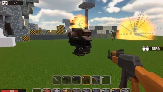 Нападение роботов часть 2 игра с АРЕСОМ! смотреть онлайн