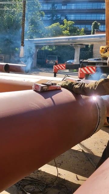 сварка-монтаж газорезка Ду630 #газорезка#рдс#сваркатру? смотреть онлайн