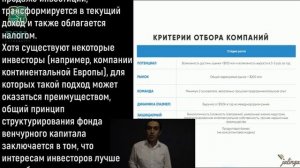 Лекция №7   Виды венчурных фондов