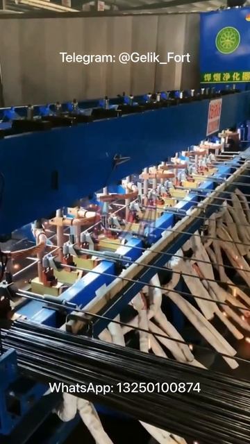 Станок для изготовления сварной арматурной сетки #а смотреть онлайн