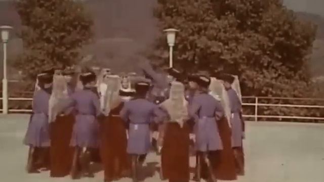 Массовый осетинский танец Симд.1973 год смотреть онлайн