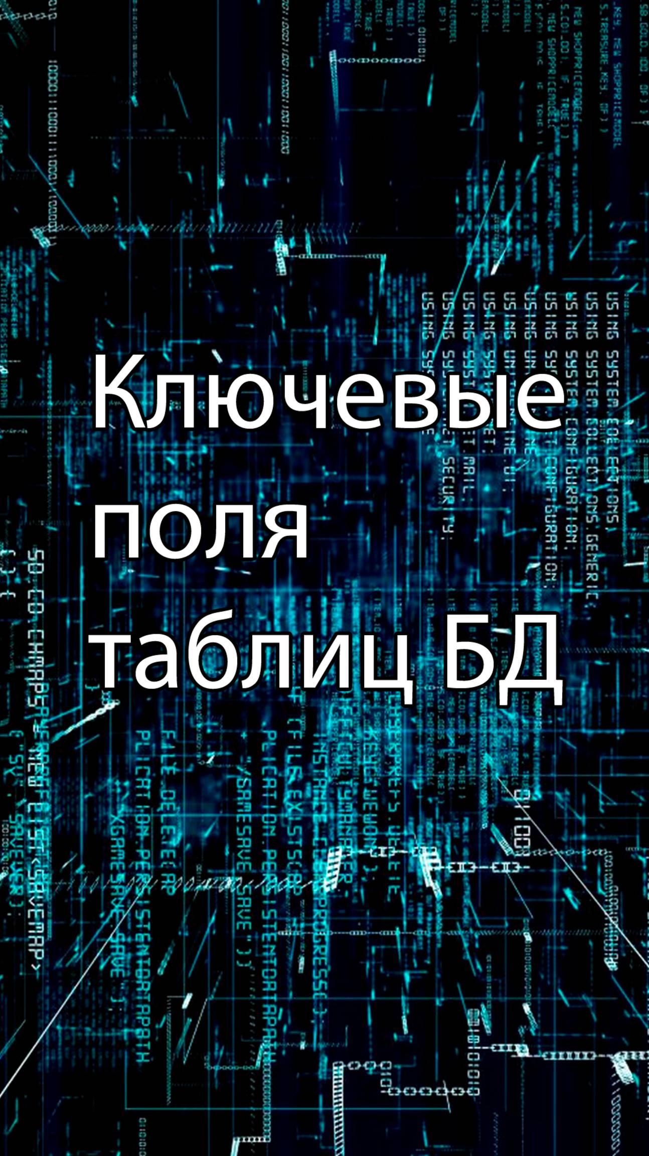 Ключевые поля таблиц БД || ERP-системы и КИС (словарь) #erp #кис #pmo #sap #1с #agile #erp-система