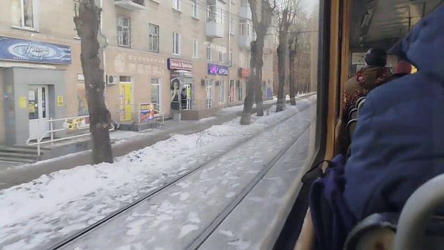 Трамвай [Татра т6б5] Маршрут 20 [Номер 358] Екатеринбург смотреть онлайн