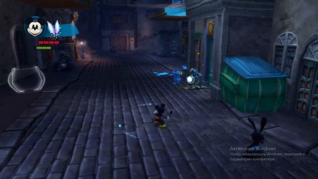 Прохождение Disney Epic Mickey.Две Легенды.Часть 5. Переулок пя смотреть онлайн